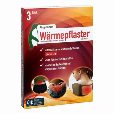 Pingutherm flex siltuma plāksteri (3 gab.) Pingutherm flex siltuma plāksteri (3 gab.)