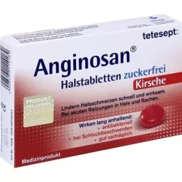 TETESEPT Anginosan rīkles tabletes bez cukura, ķiršu, 20 gab