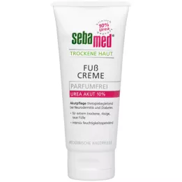 SEBAMED Kāju krēms sausai ādai bez smaržvielām Urea10%, 100 ml