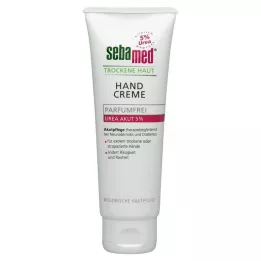 SEBAMED Roku krēms sausai ādai bez smaržvielām, urīnviela 5%, 75 ml