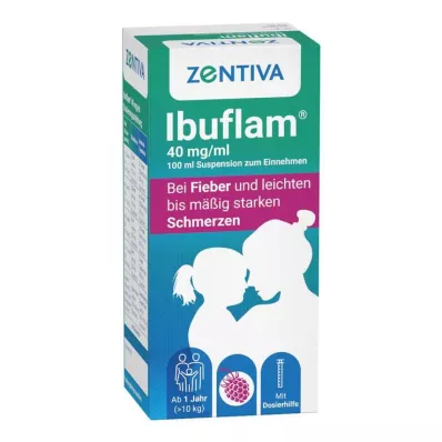 IBUFLAM 40 mg/ml perorālā suspensija, 100 ml IBUFLAM 40 mg/ml perorālā suspensija, 100 ml