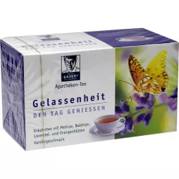 BADERS Apotheken Tee Gelassenheit filtrēšanas maisiņi, 20 gab