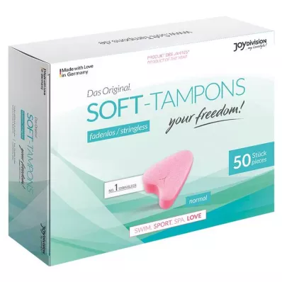 Mīkstie tamponi normāli, 50 gab