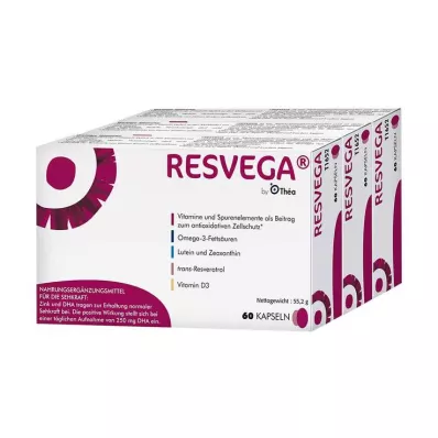 RESVEGA Kapsulas, 3X60 gab RESVEGA Kapsulas, 3X60 gab