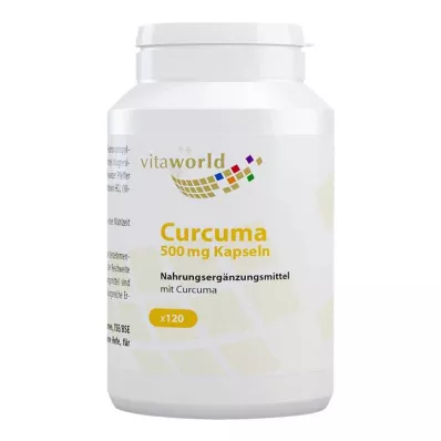 CURCUMA 500 mg kapsulas, 120 gab CURCUMA 500 mg kapsulas, 120 gab