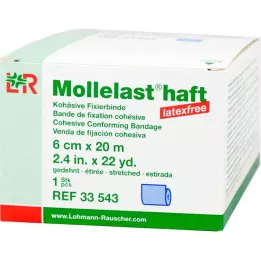 MOLLELAST līmbends bez lateksa 6 cmx20 m, zils, 1 gab