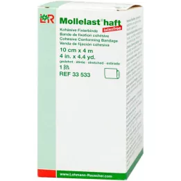 MOLLELAST līmbends bez lateksa 10 cmx4 m, balts, 1 gab
