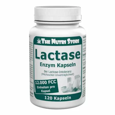 Laktāzes 12000 FCC enzīmu kapsulas, 120 gab Laktāzes 12000 FCC enzīmu kapsulas, 120 gab