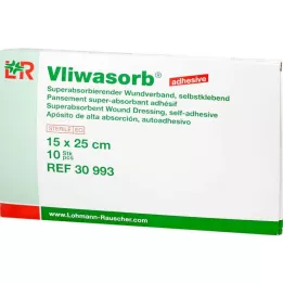 VLIWASORB līmlente superabso.comp.sk.st.15x25 cm, 10 gab