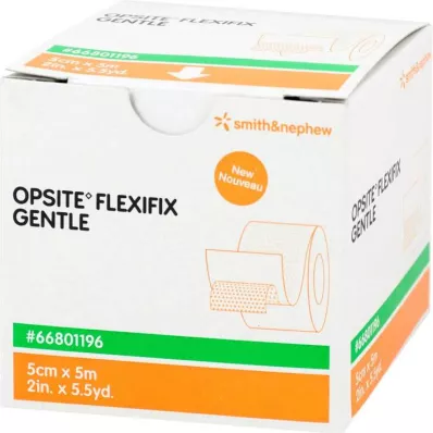 OPSITE Flexifix maigs 5 cmx5 m pārsējs, 1 gab
