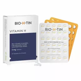BIO-H-TIN H vitamīns 5 mg uz 6 mēnešiem tabletes, 90 gab