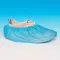 EINMAL ÜBERSCHUHE Plastmasas zils, 10 gab