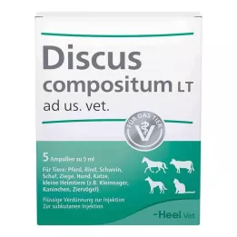 DISCUS compositum LT ad us.vet.ampulas, 5 gab