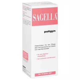 SAGELLA poligyn intīmās mazgāšanas losjons sievietēm 50+, 250 ml