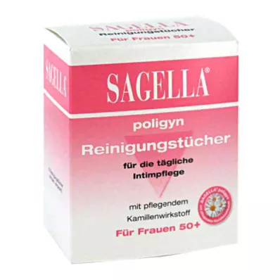 SAGELLA poligyn intīmās tīrīšanas salvetes (10 gab.) SAGELLA poligyn intīmās tīrīšanas salvetes (10 gab.)