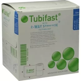 TUBIFAST Divvirzienu stiegrojums 7,5 cmx10 m, zils, 1 gab