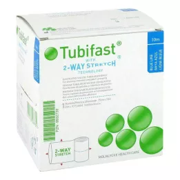 TUBIFAST Divvirzienu stiegrojums 7,5 cmx10 m, zils, 1 gab