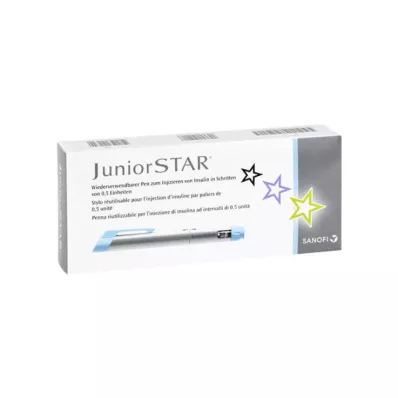 Juniorstar injekcijas ierīce sudraba, 1 gab Juniorstar injekcijas ierīce sudraba, 1 gab