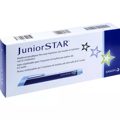 JUNIORSTAR Injekcijas ierīce zila, 1 gab JUNIORSTAR Injekcijas ierīce zila, 1 gab