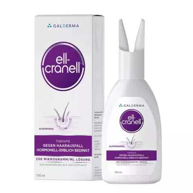 Ell-Cranell pret hormonālu-iedzimtu matu izkrišanu, 100 ml Ell-Cranell pret hormonālu-iedzimtu matu izkrišanu, 100 ml