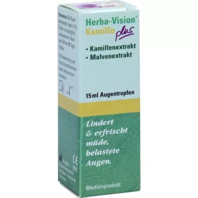 HERBA-VISION Kumelīte plus acu pilieni, 15 ml
