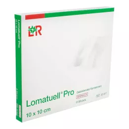 LOMATUELL Pro 10x10 cm sterils, 8 gab