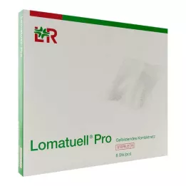LOMATUELL Pro 10x30 cm sterils, 8 gab