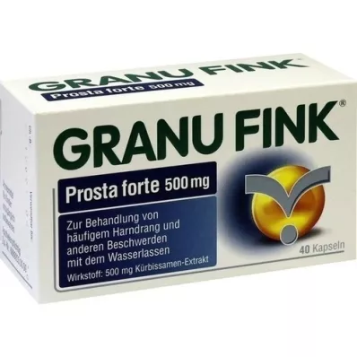 GRANU FINK Prosta forte 500 mg cietās kapsulas, 40 gab