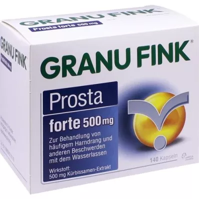 GRANU FINK Prosta forte 500 mg cietās kapsulas, 140 gab