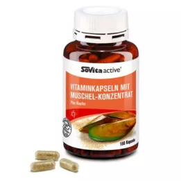 SOVITA ACTIVE Vitamīna kapsulas ar gliemenes koncentrātu, 180 gab