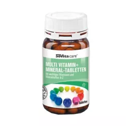 SOVITA CARE Multivitamīnu + minerālvielu tabletes, 100 gab