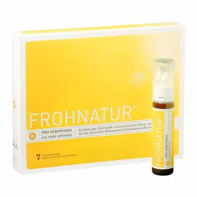 FROHNATUR Mood Tonic dzeramās ampulas, 7 gab FROHNATUR Mood Tonic dzeramās ampulas, 7 gab