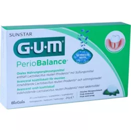 GUM Periobalance pastilas, 30 gab