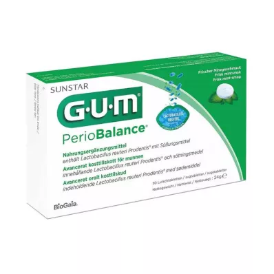 GUM Pastilas PerioBalance, 30 gab GUM Pastilas PerioBalance, 30 gab