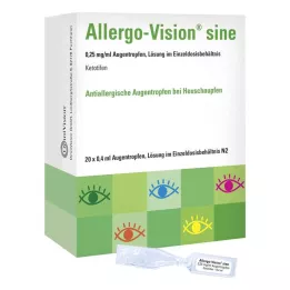 ALLERGO-VISION sine 0,25 mg/ml AT vienā devā, 20X0,4 ml