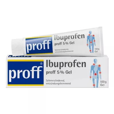 IBUPROFEN proff 5% gēls, 100 g