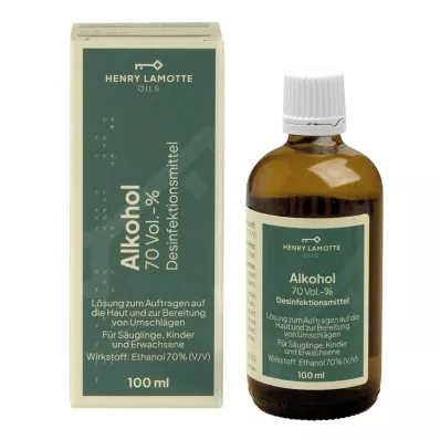 Alkohols 70% V/V Henry Lamotte, 100 ml Alkohols 70% V/V Henry Lamotte, 100 ml