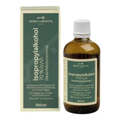 Izopropilspirts 70% V/V Henry Lamotte, 100 ml Izopropilspirts 70% V/V Henry Lamotte, 100 ml