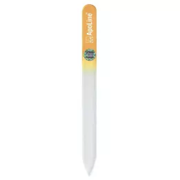 APOLINE Nagu vīle stikla 14 cm, oranža, 1 gab