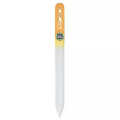 APOLINE Nagu vīle stikla 14 cm, oranža, 1 gab APOLINE Nagu vīle stikla 14 cm, oranža, 1 gab