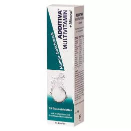 ADDITIVA Multivit.+Mineral Mango R putojošās tabletes, 20 gab