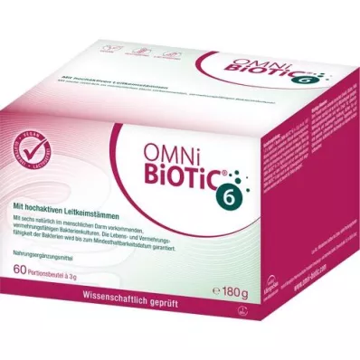 OMNI BiOTiC 6 paciņas, 60 gab