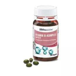SOVITA ACTIVE B vitamīna kompleksa kapsulas, 200 kapsulas