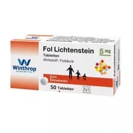 FOL Lichtenstein 5 mg tabletes, 50 gab