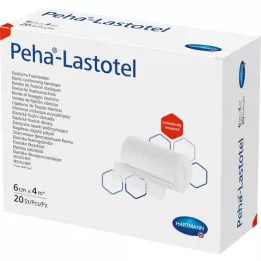 PEHA-LASTOTEL Fiksācijas pārsējs 6 cmx4 m, 1 gab