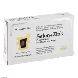 SELEN+ZINK Pharma Nord Dragees, 90 kapsulas