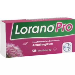 LORANOPRO 5 mg apvalkotās tabletes, 50 gab