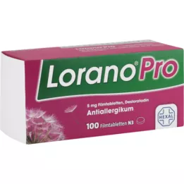 LORANOPRO 5 mg apvalkotās tabletes, 100 gab