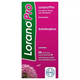 LORANOPRO 0,5 mg/ml perorālais šķīdums, 50 ml