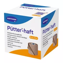 Pütter-haft pārsējs 6 cm x 5 m, 1 gab